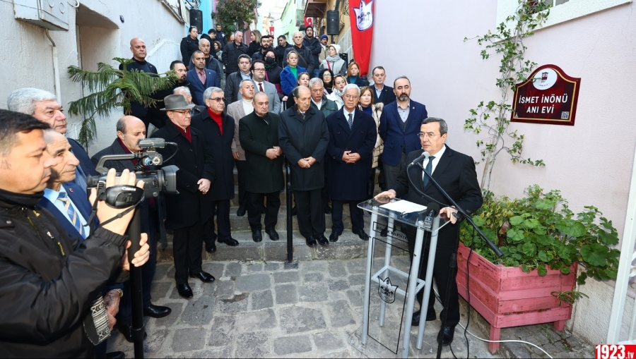 İSMET İNÖNÜ KONAK ANILMASI